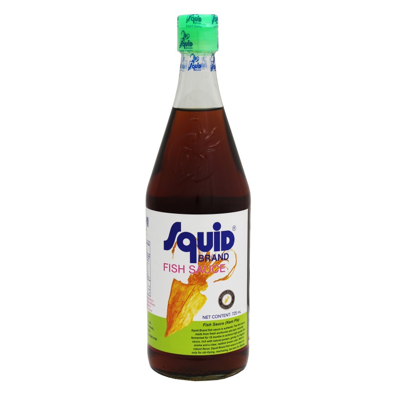 Squid Fish Sauce Nuoc Mam Muc 12x725ml A Chau Market