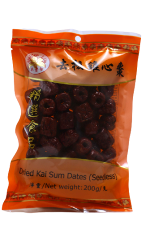 Dried Kai Sum Dates (Seedless)
