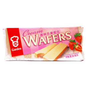 Garden Cream Waffers Stawberry Flavour