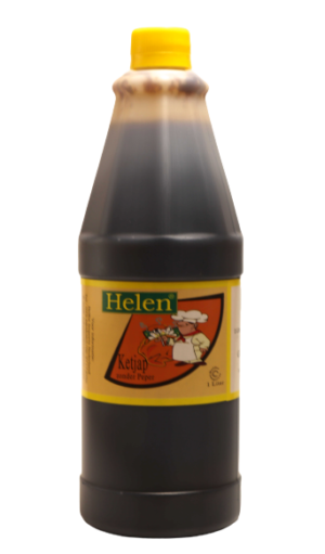 Helen Ketjap met peper 1L Geel (M)