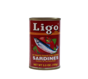 Ligo Sardines in Tomato Sauce Chili Added