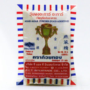 agar-agar powder (food additive)