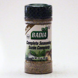 complete seasoning