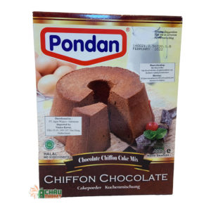 Pondan Chocolate Chiffon Cake Mix Flour 400gr