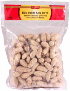 Flowerbrand-diepvries-pinda-gekookt-Vietnam-dau-phong-luoc-co-vo-frozen-peanut-boiled-500gram