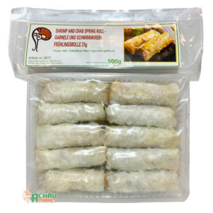 Shrimp w: Crab Loempia: Chả Giò Hải Sản Tôm và Cua (500gr)