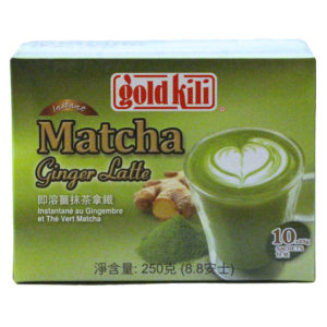 macha ginger latte